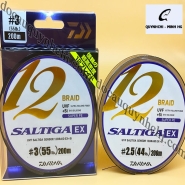 DÙ CÂU CÁ DAIWA: UVF SALTIGA SENSOR 12 BRAID EX + SI (DÙ 12 SỢI)