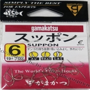 LƯỠI CÂU CÁ GAMAKATSU 66050: SUPPON NKL