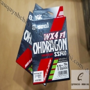 DÂY CÂU CÁ YGK 150M: G-SOUL WX4 F1 OHDRAGON SS140